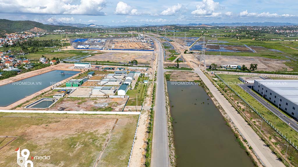 Khu công nghiệp Amata Quảng Ninh flycam