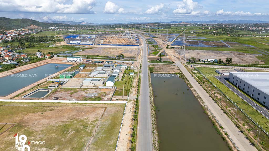 Khu công nghiệp Amata Quảng Ninh flycam