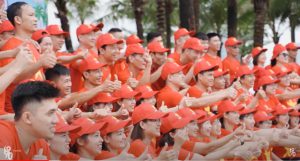 chụp ảnh team gala