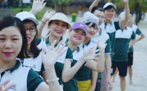 quay chụp ảnh team building