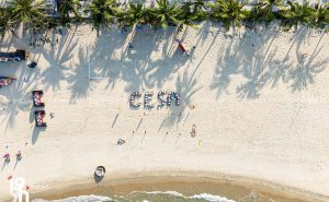 Xếp chữ flycam teambuilding đẹp