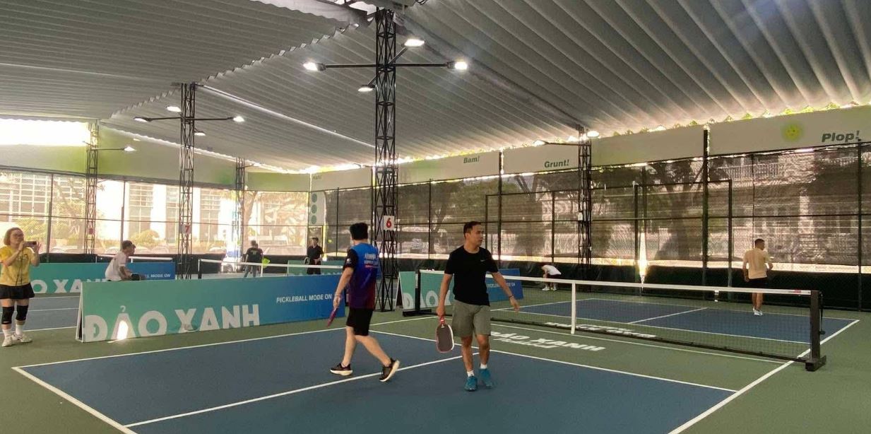 Sân Pickleball Đảo Xanh