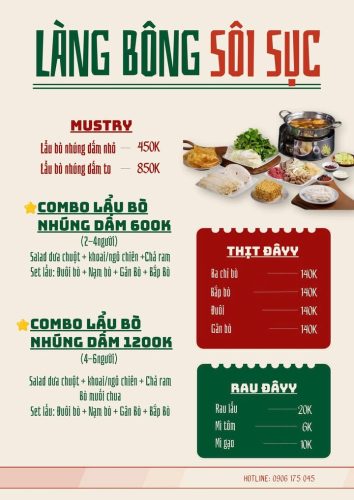 Menu Đồ ăn (1)
